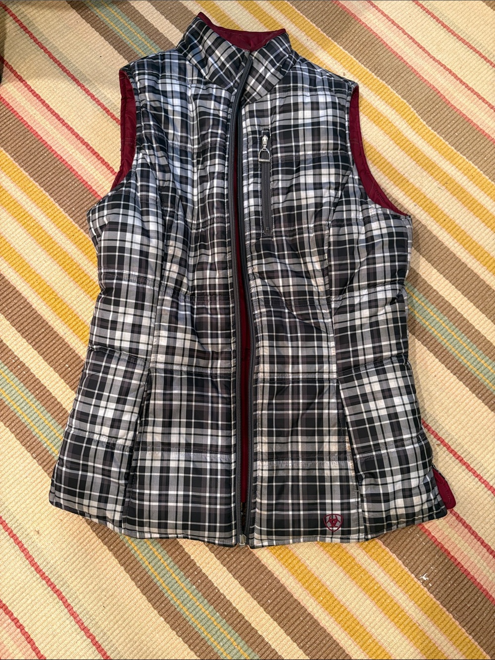 Ladies Ariat Vest Reversible XS